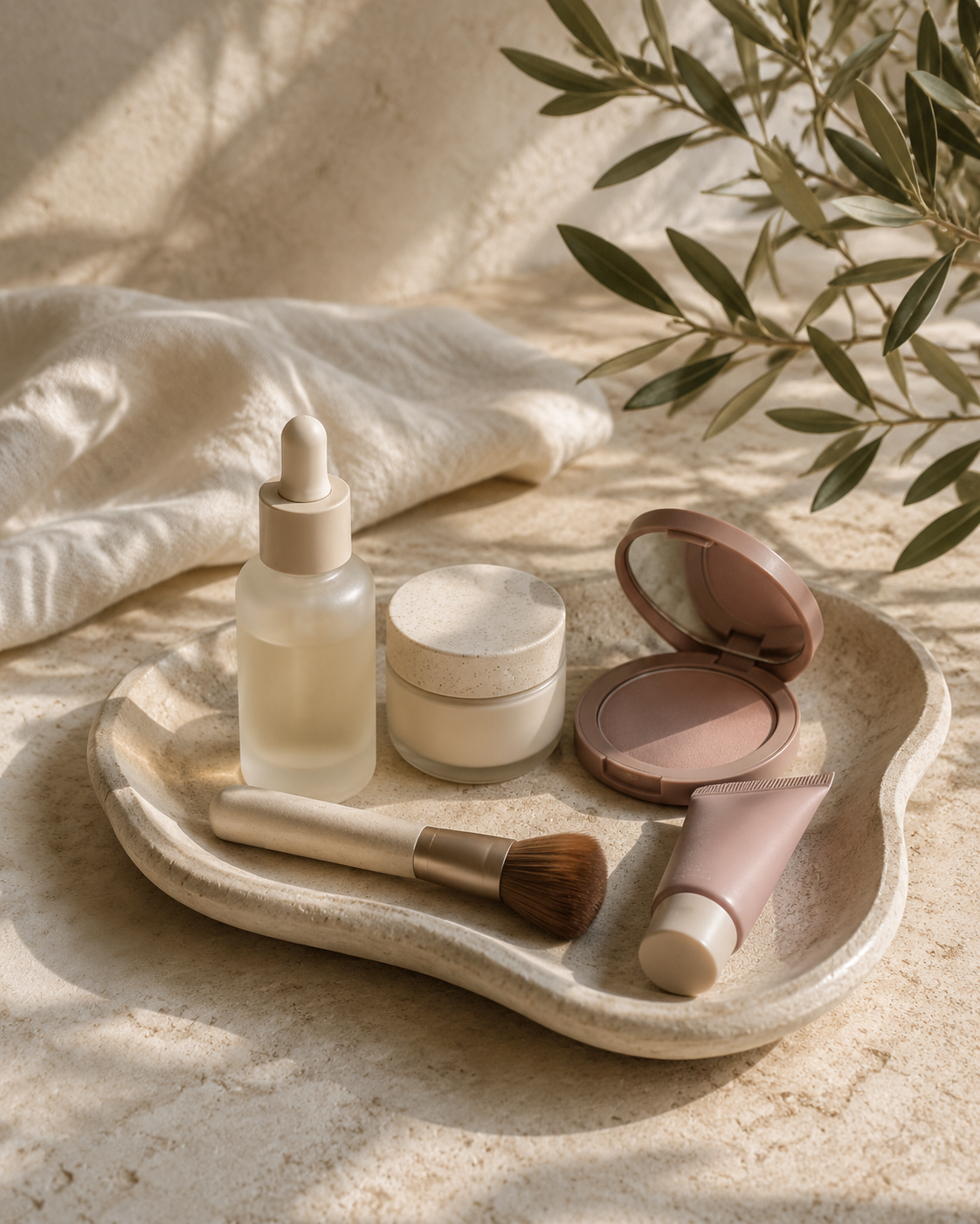 A calm, styled scene for The Beauty Edit
