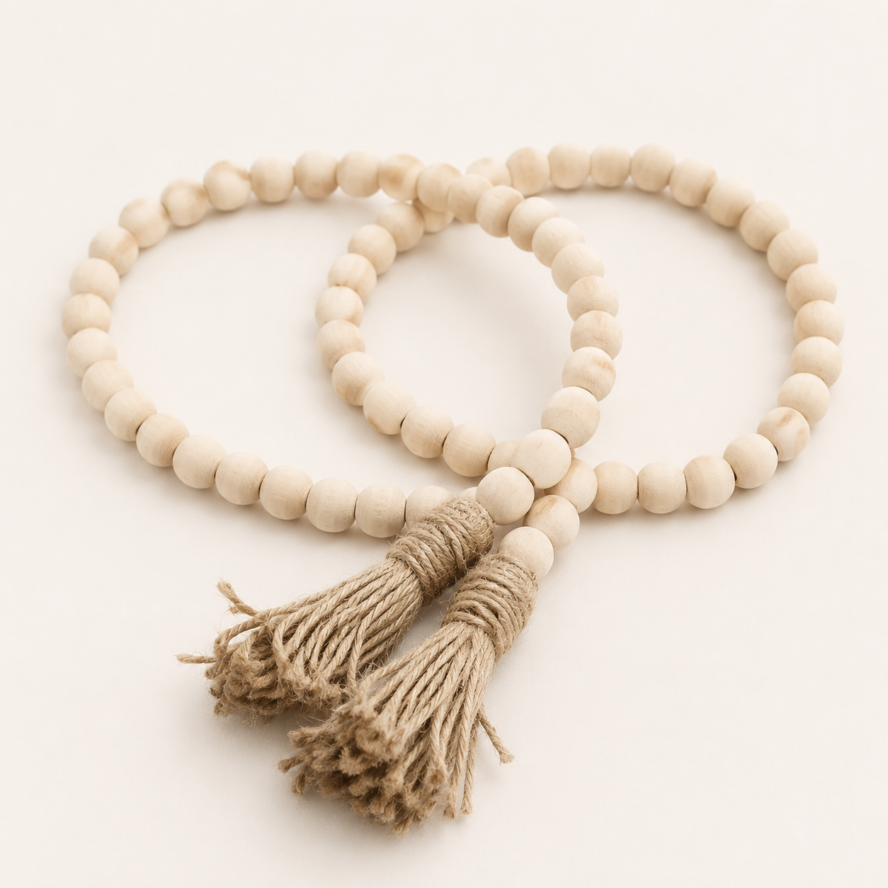 Wood Bead Garland