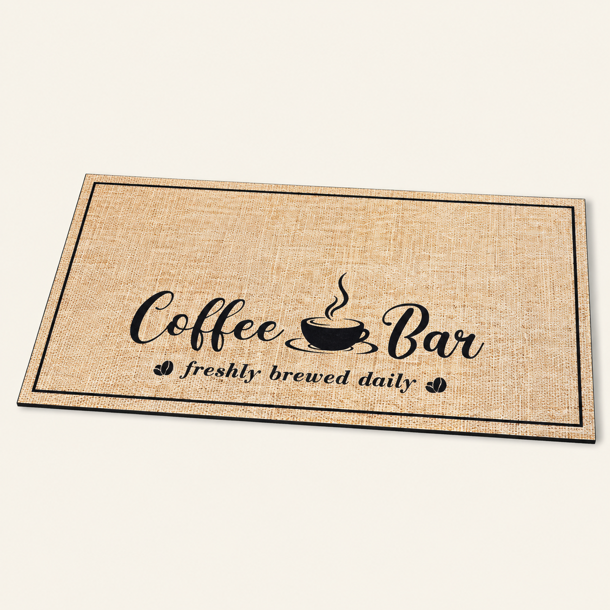 Absorbent Coffee Bar Mat