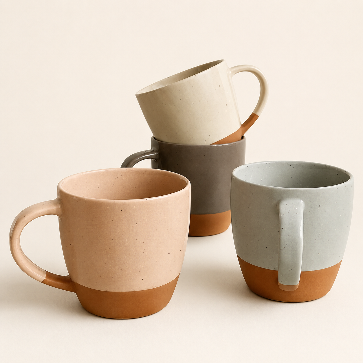 Ceramic Coffee Mug Set
