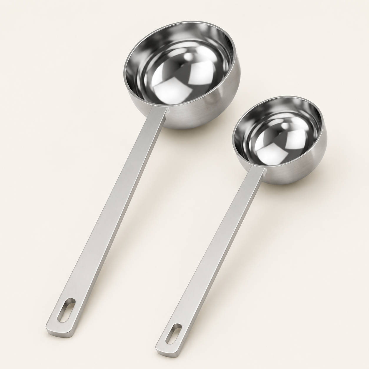 Stainless Coffee Scoop Set