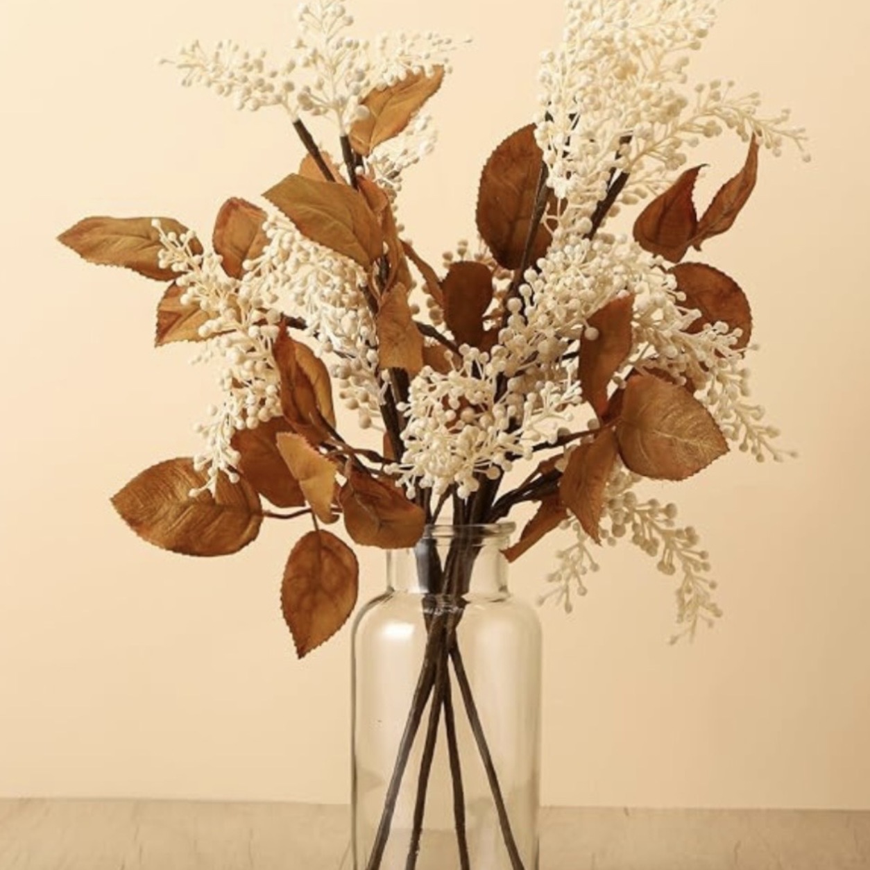 Cream & Rust Fall Stems