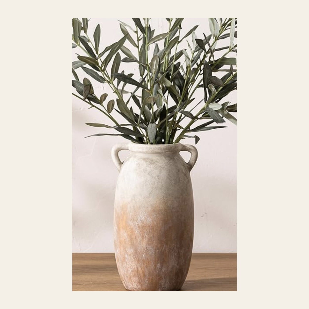 Warm Terracotta Ceramic Vase