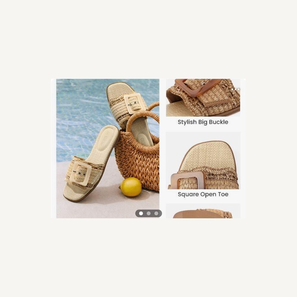 Womens Sandals Raffia