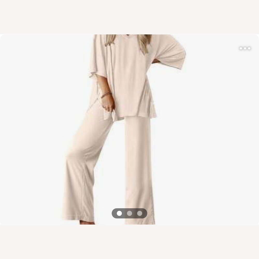 Soft 2 Piece Lounge Set with Pockets