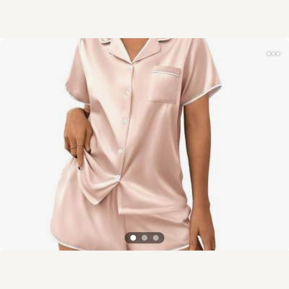 Satin Pajamas Set