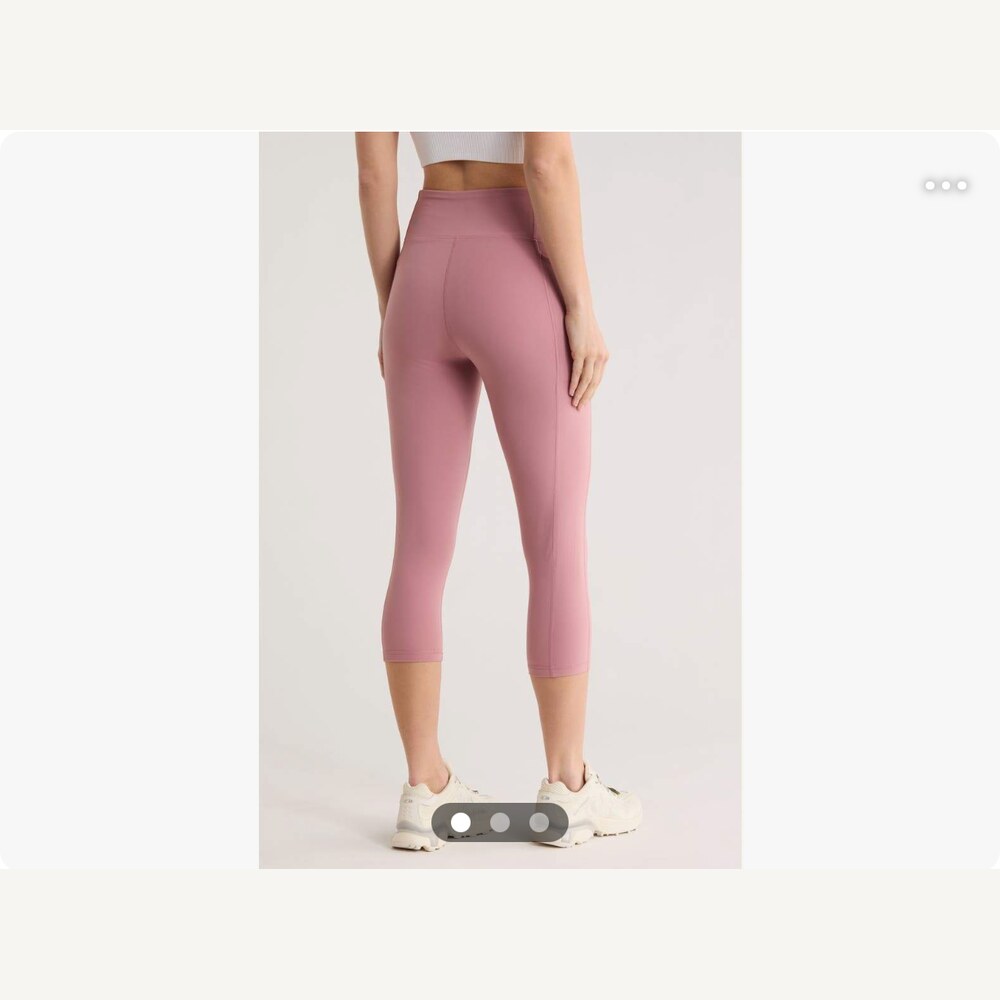 High-Waisted Pocket Crop Leggings