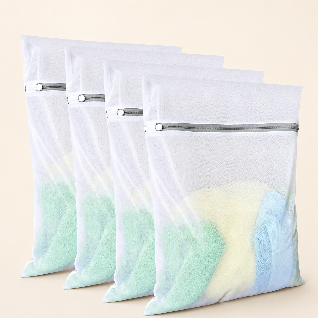 Mesh Wash Bags — Set of 4