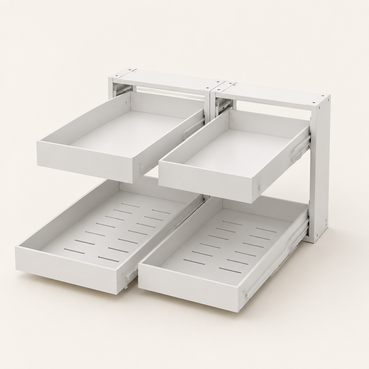 Expandable Pull-Out Cabinet Organizer
