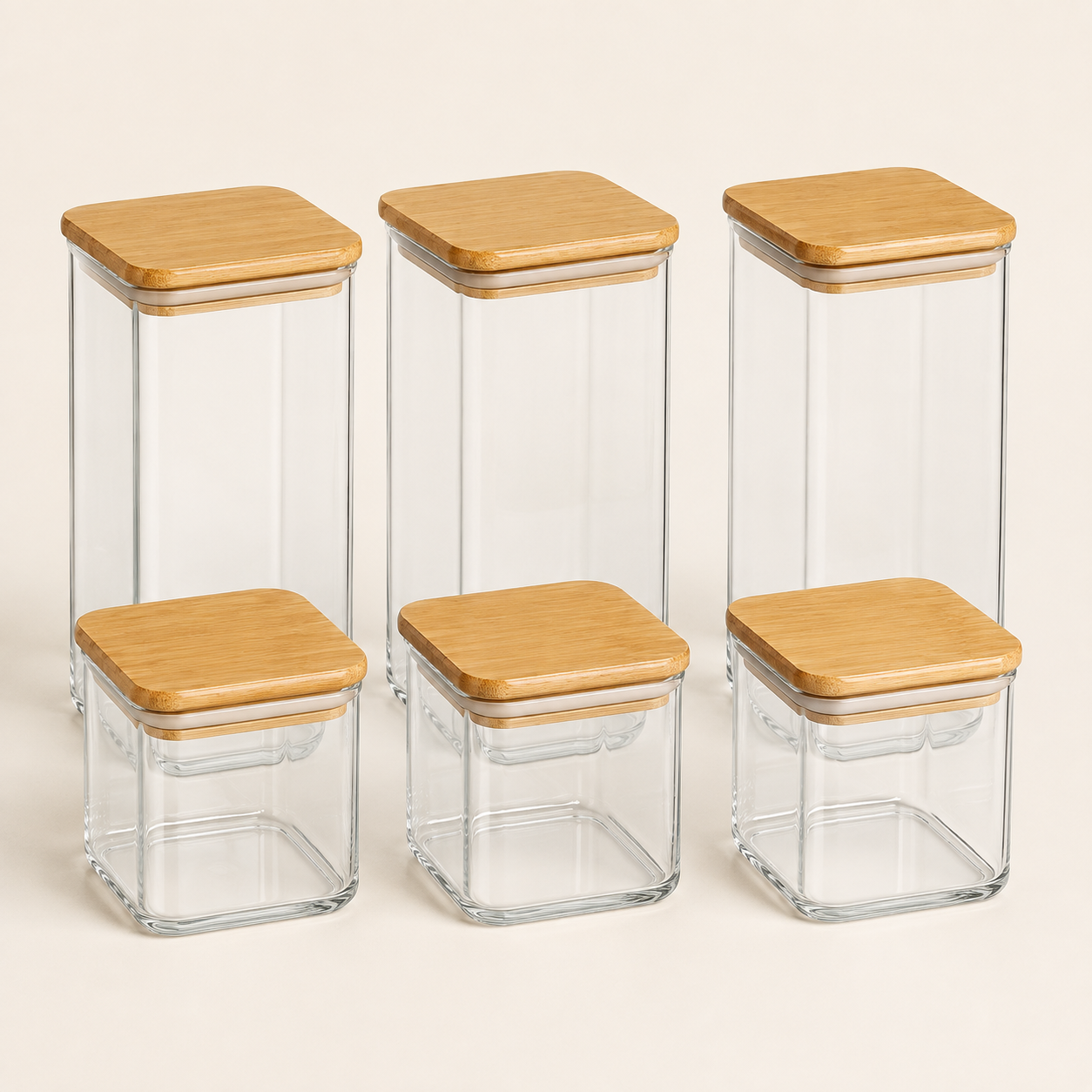 Glass Pantry Storage Containers