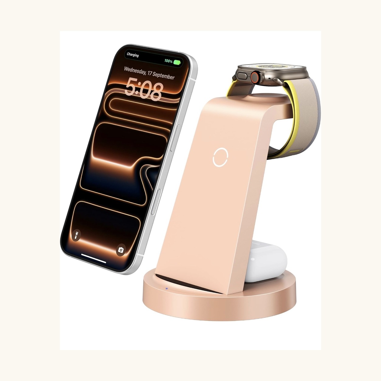 Three-in-One Charging Station