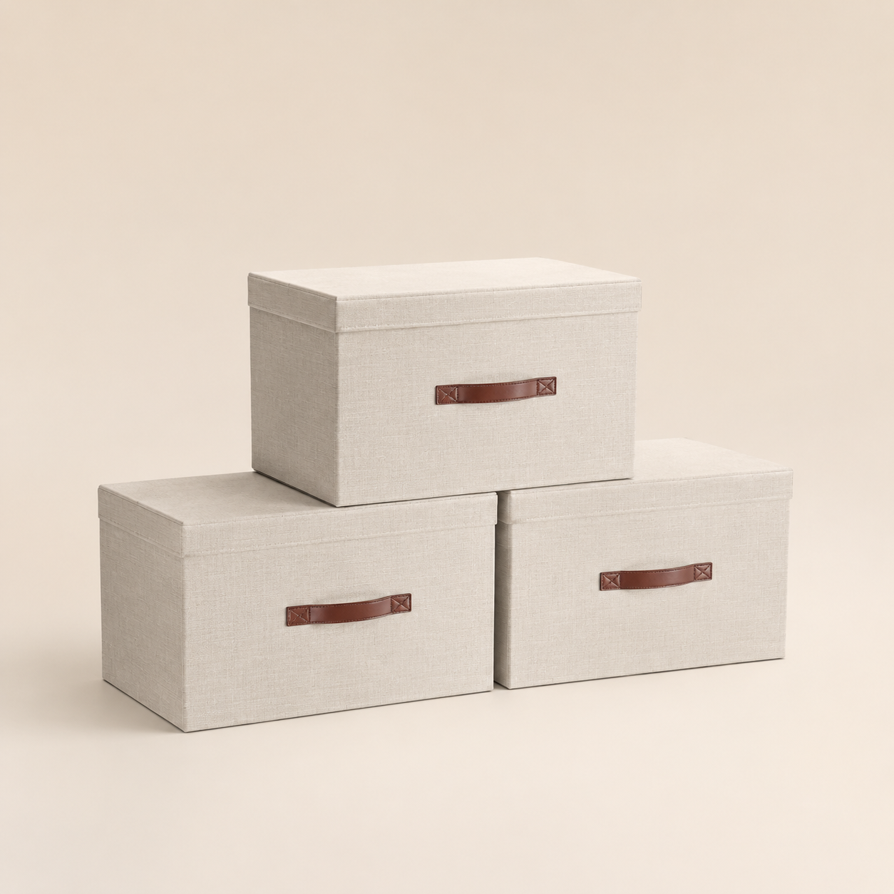 Collapsible Storage Boxes — Set of 3